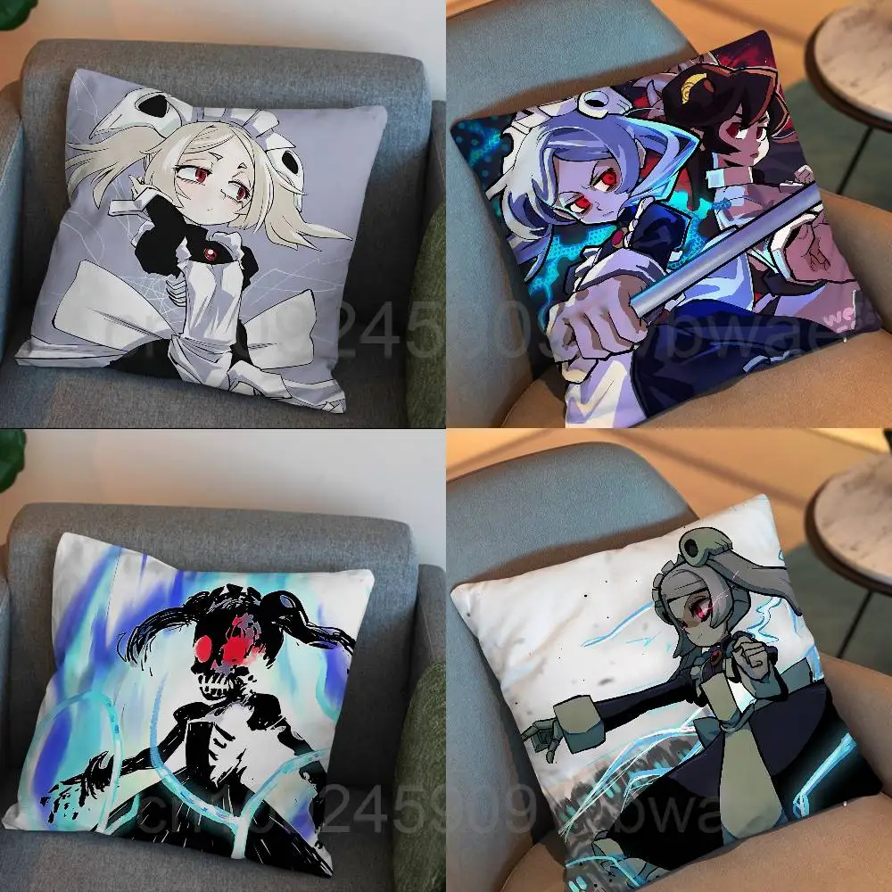 Competitive Matches Marie Skullgirls Pillow Case Office Cushions Suitable For Sofa Car Bedroom Decorative Cushion Cover