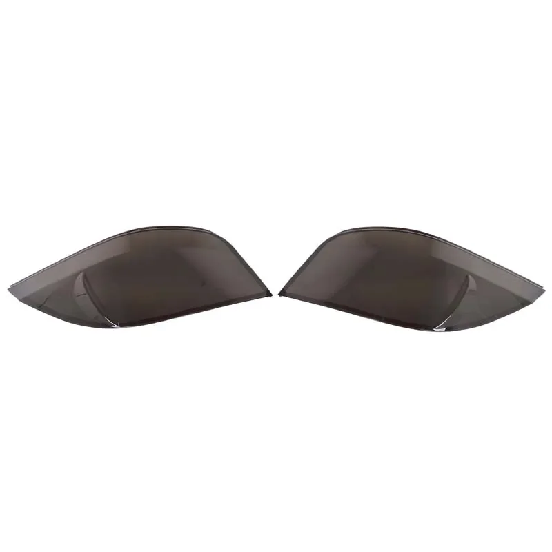 For BMW 5 Series E60 M5 2004-2010 ABS Black Car Tail Light Cover Indicator Reversing Light Cover Automotive Exterior Accessories