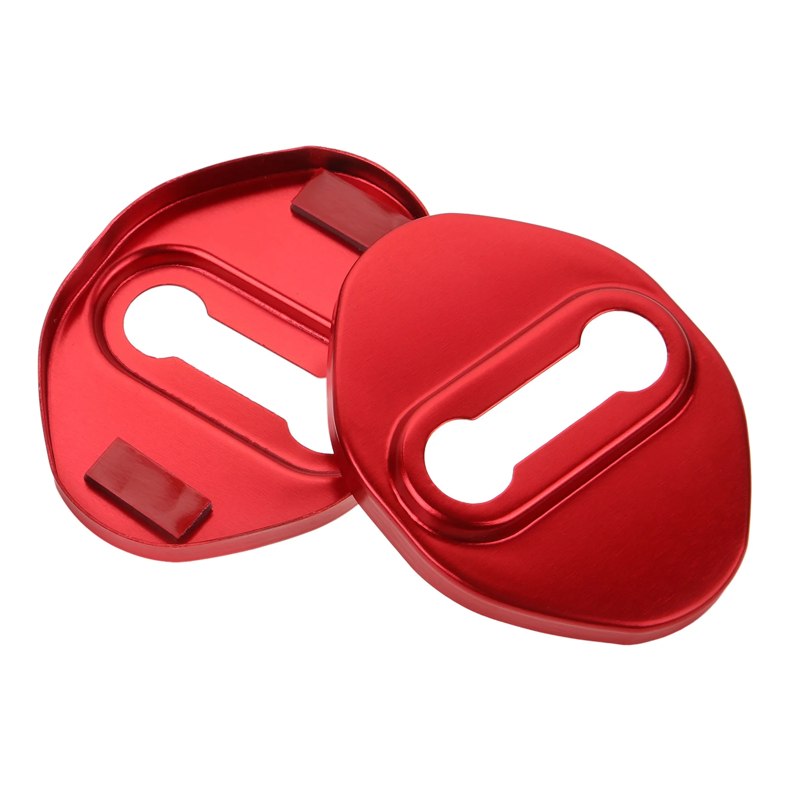 

2Pcs Automotive Door Lock Cover with Aluminum Alloy Construction for Stylish Look