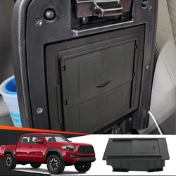 SixthSmoy for Toyota Tacoma 2016 2017 2018 2019 2020 2021 2022 2023 Center Console Hidden Box Armrest Storage Box Tray Organizer