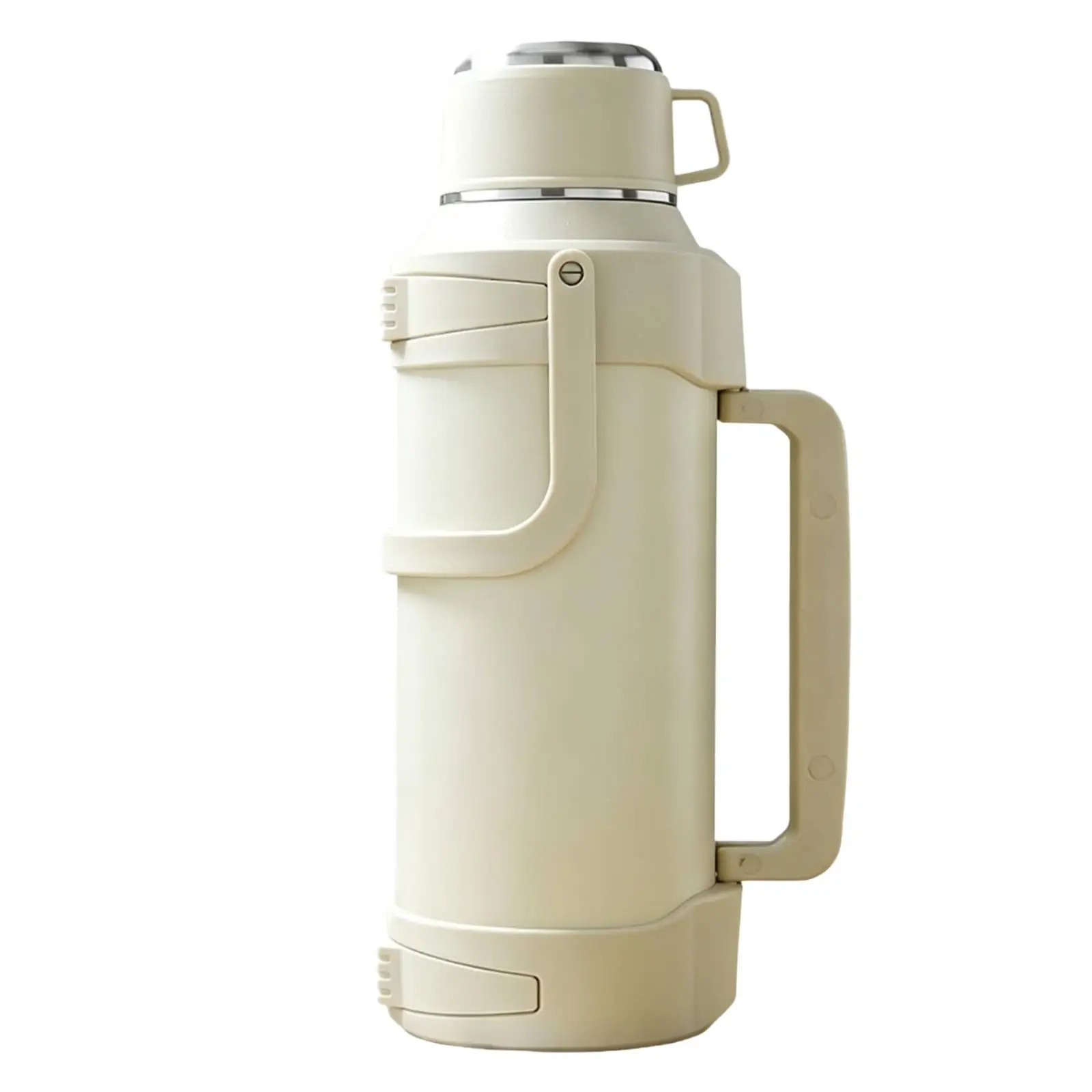 Large Capacity Outdoor Thermal Bottle 5200ml Stainless Steel Thermos with Tea Infuser for Camping Hiking Group Adventures