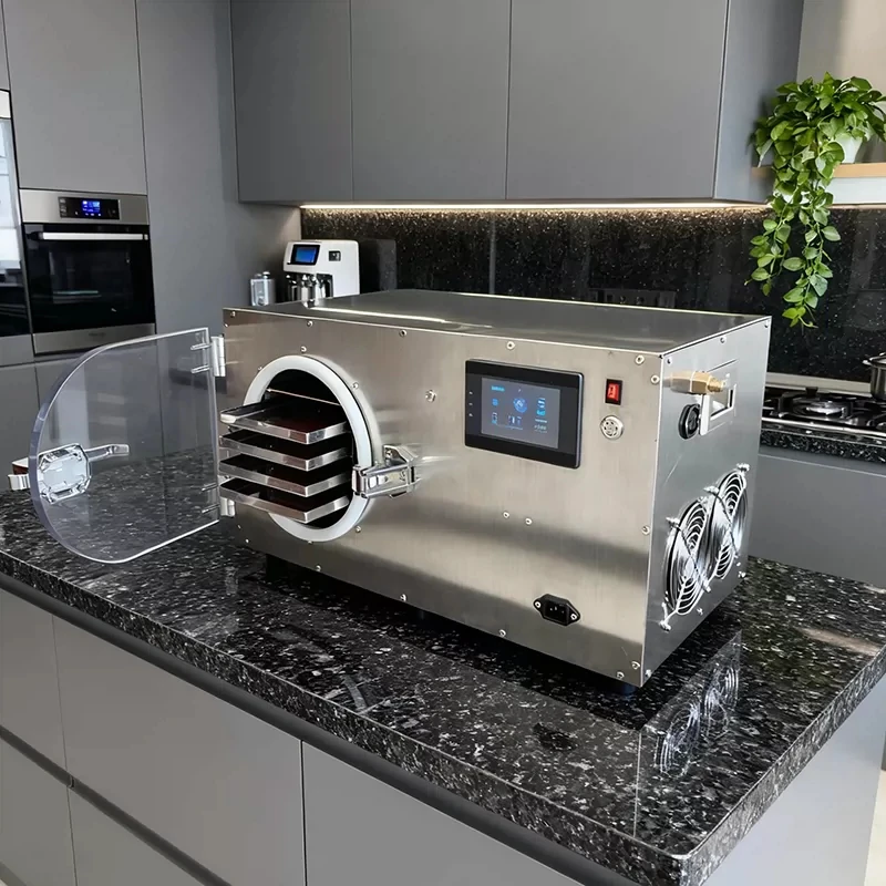 Household small lyophilizer Freeze dryer Vacuum quick-frozen food drying oven