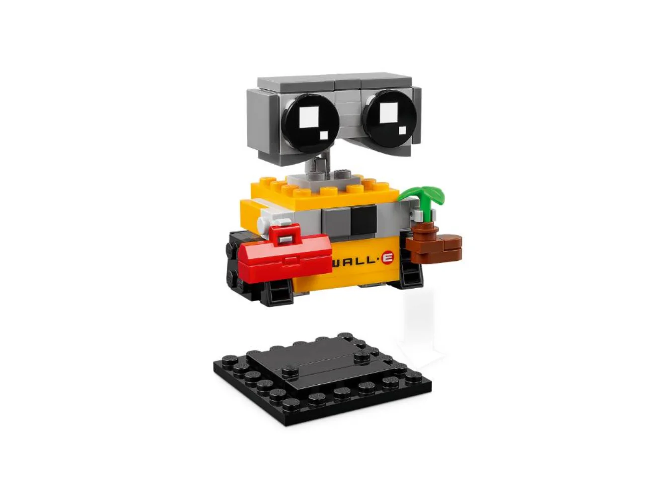 LEGO Brickheadz Wall-E and Eve 40619 Model Building Set for Children Birthday Christmas New Year Gift 155 Pieces