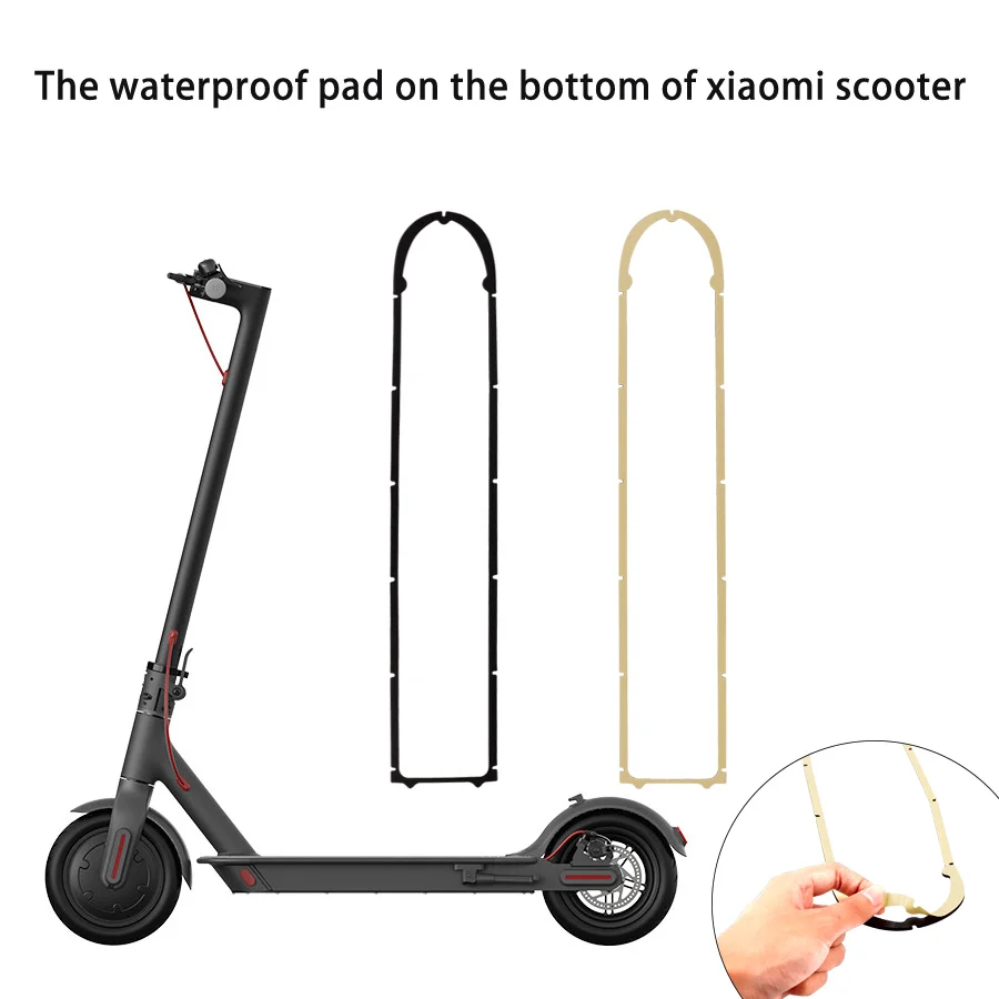 Scooter Elétrico Bateria Capa Parte Inferior  Selo De Anel  Prova Dwaterproof água Peças De Cobertura for  Xiaomi M365/pro Pro2