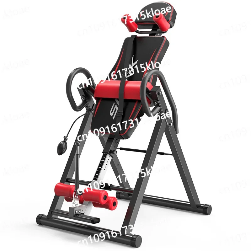 Household fitness equipment, inverted aids, inverted hangers, inverted height extenders