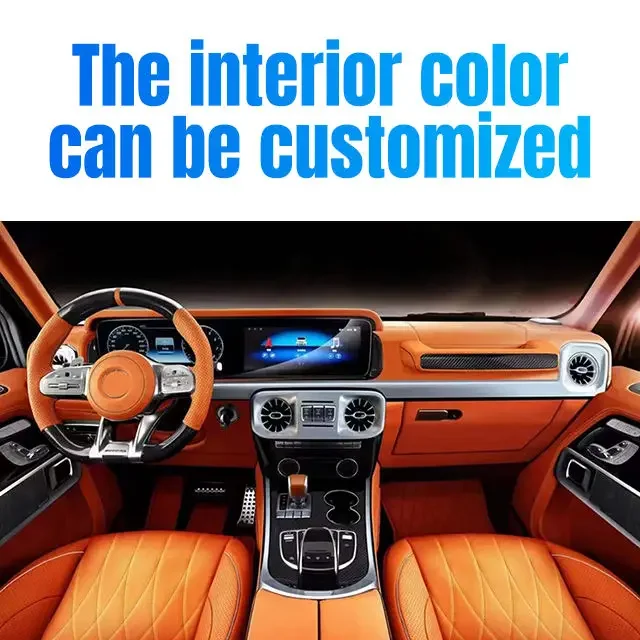 ينطبق على ترقية G-Class G350 G500 G550 إلى تعديل المجموعة الداخلية لمقعد التحكم الداخلي G63 G65 #3