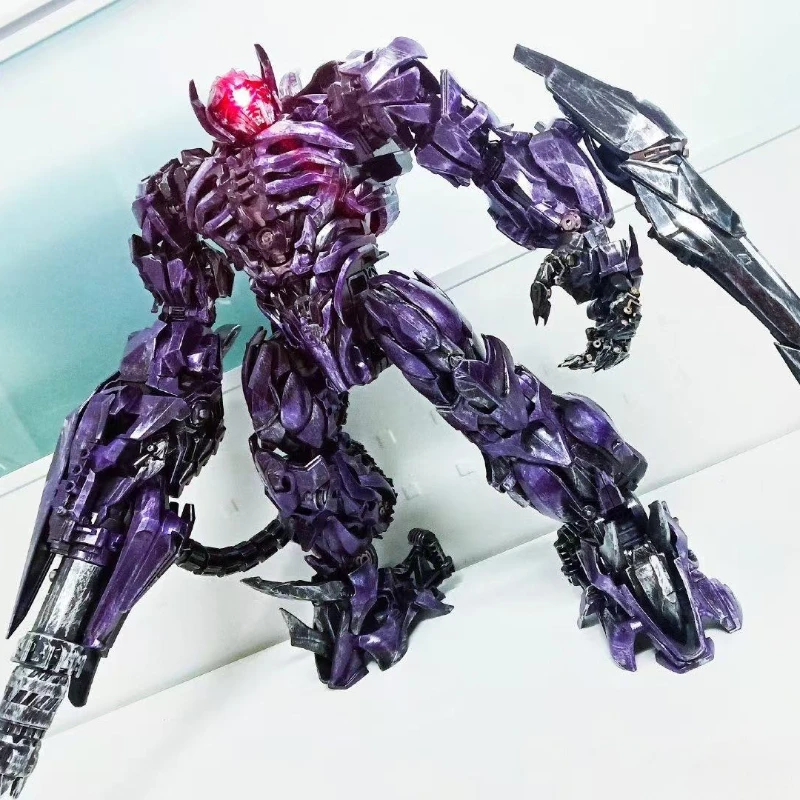 변환 장난감 BMB ZS-01 확대 합금 버전 진동 웨이브 액션 피규어 움직이는 로봇 모델 피규어 컬렉션 선물