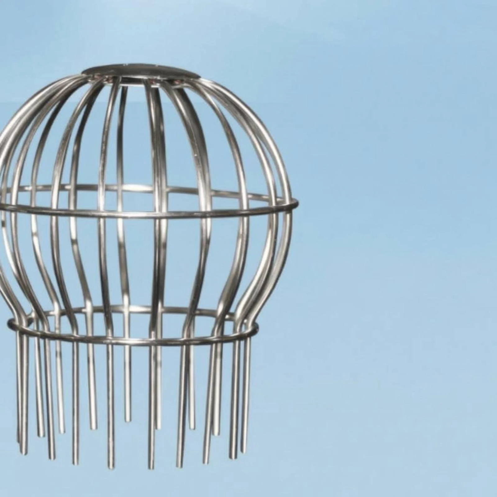 Stainless Steel Dome Drain Cover Easy to Clean Stainless Steel Drain Filter Roof Gutter Filter Corrosion Resistant for Rooftop