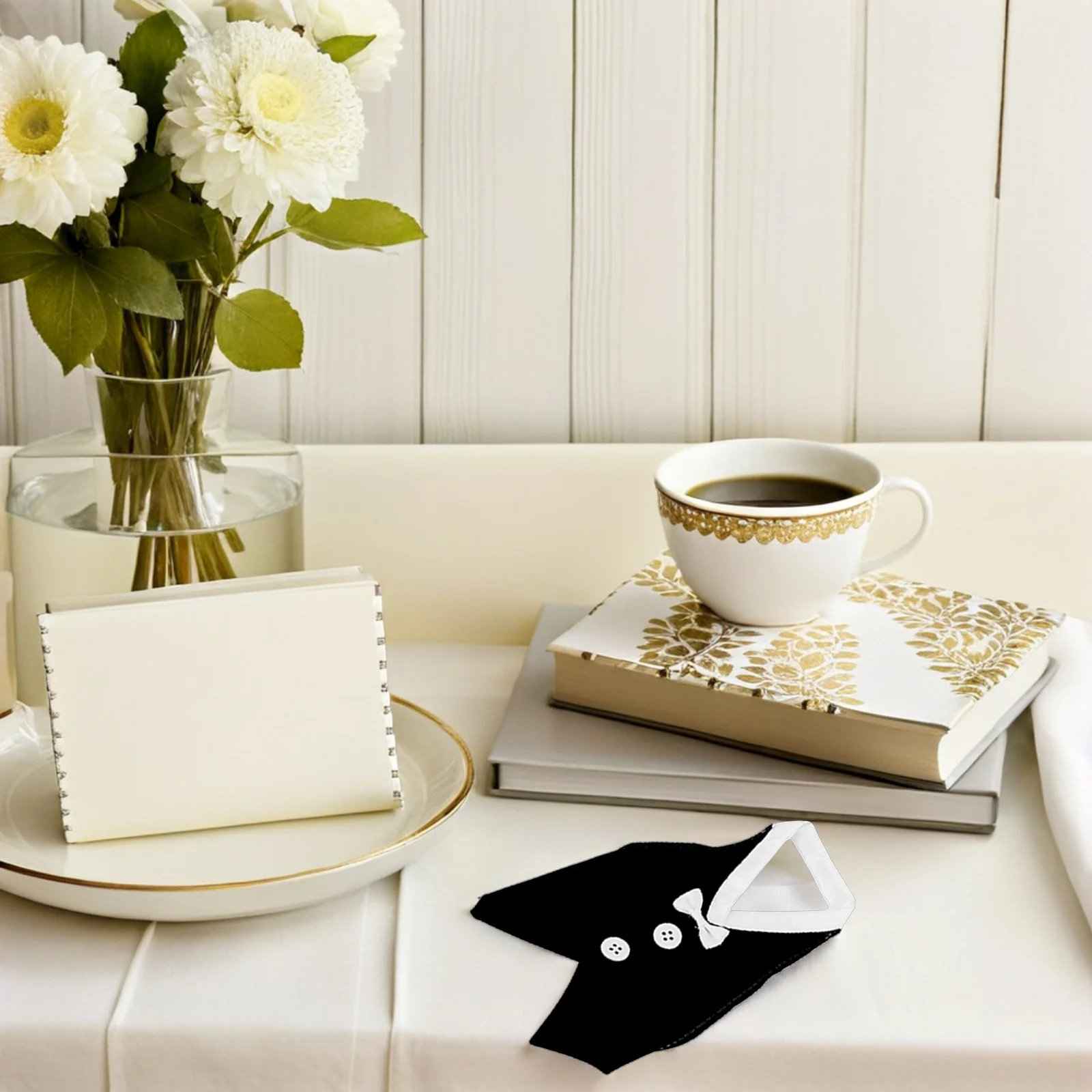 

2Sets Bride Groom Wine Bottle Covers Elegant Tuxedo Dress for Wedding Engagement Bridal Shower Reception Decorations