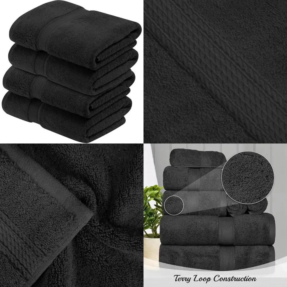 

Роскошные сверхлегкие полотенца из египетского хлопка, идеально подходят для ванной комнаты, душа, спа, 800 GSM, высокопоглощающие, долговечные предметы для ванны