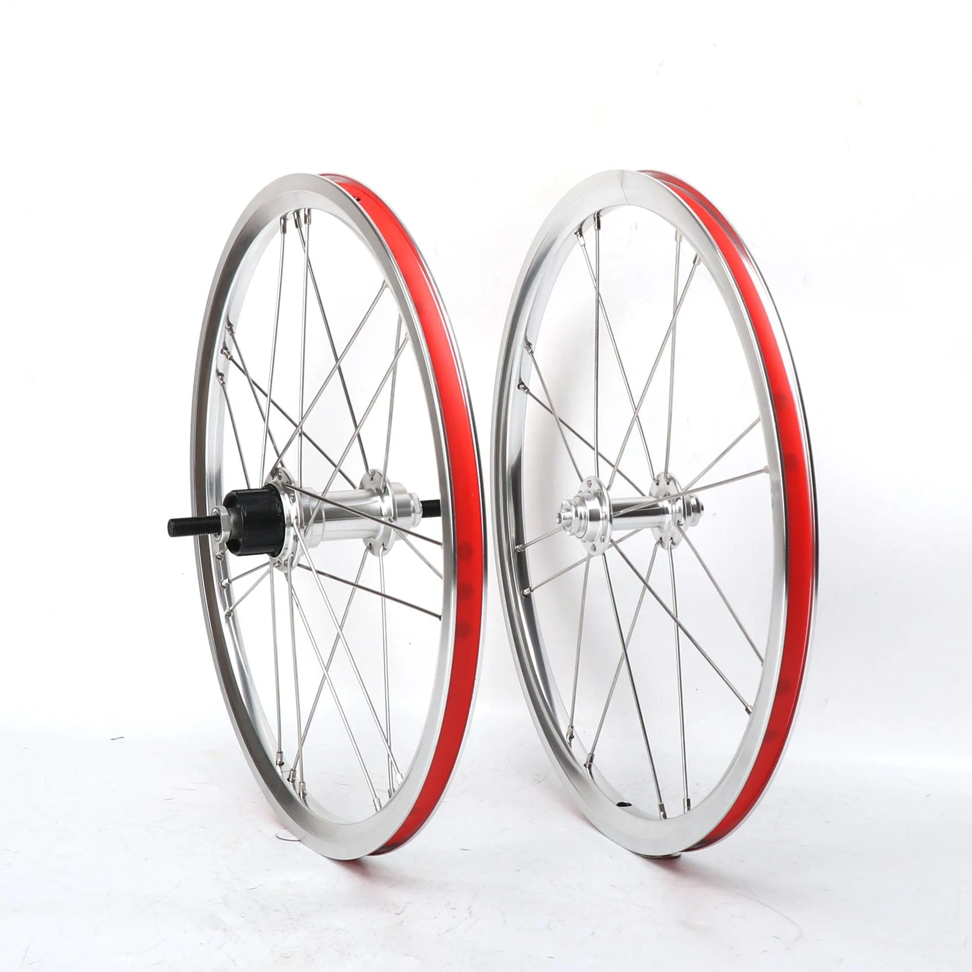 자전거 휠 Bicycle Wheel Set 16 Inch 349 Small Cloth V Brake 4 Peilin Outer 5 Speed 74-112G3 Hole Hub Bicycle Rims