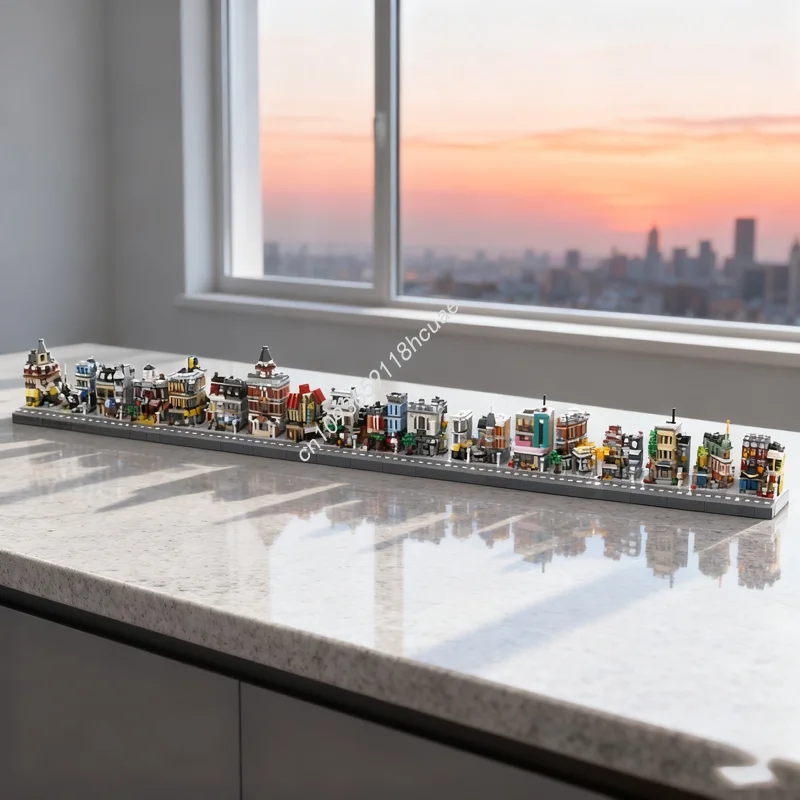 

6390pcs MOC Mini Modular The Set Jan Minied Model Building Toys Blocks Architecture Christmas Gift Idea Brick Kids Birthday