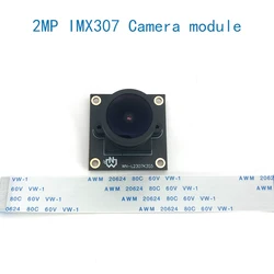 2MP HD IMX307 1/2.8 Sensor MIPI interface Camera Module FF 140° With 5CM FPC Cable for Machine Vision