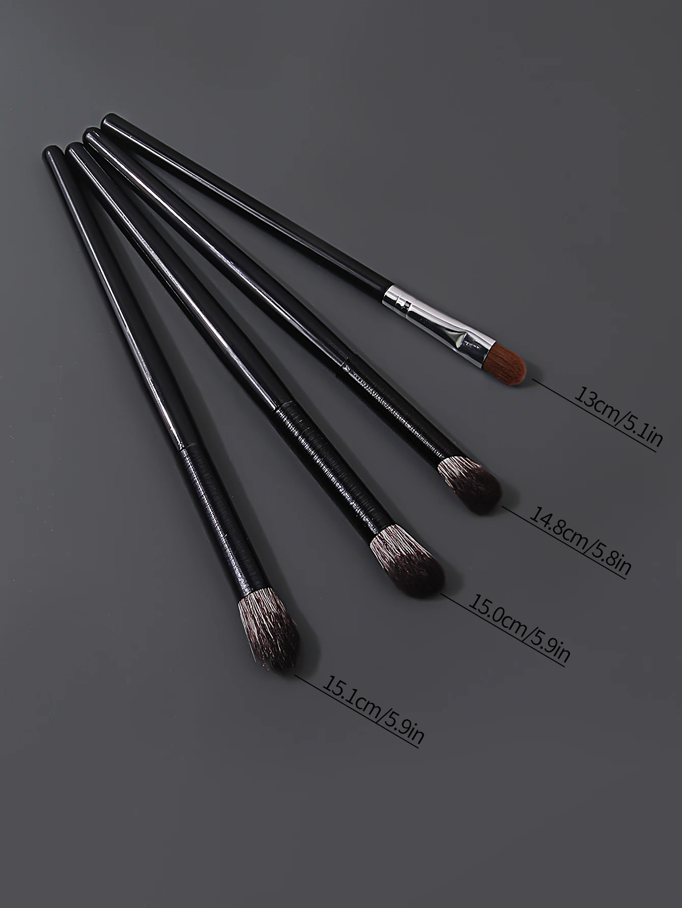 6PCS Eye makeup Brush Set, soft bristle eyeshadow/Highlight/concealer brush, portable beginner's daily makeup tool