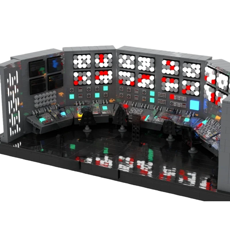 MOC modular house creative model - small particle building blocks toy set with 1918 pieces. Suitable for all enthusiasts to asse