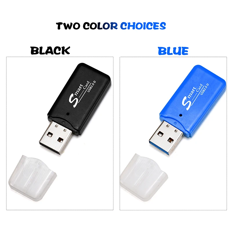 Lector de tarjetas SD USB 2,0, Lector de tarjetas Micro USB, Lector de tarjetas de memoria SD TF