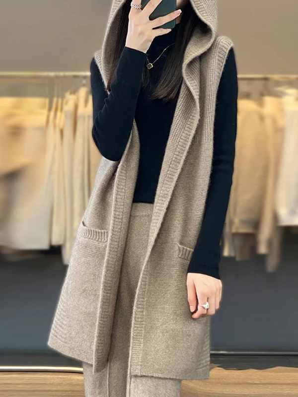 

Невобычный жилет средней длины, топ, женский дизайн, сенсация, европейский элитный жилет 2025, Новое поступление, верхняя одежда