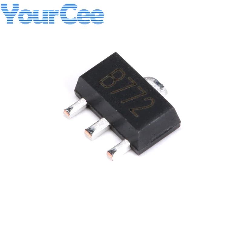 20pcs B772 D882 2SB1386 BHR 2SD2098 AHR SOT-89 SMD Transistor Resistance