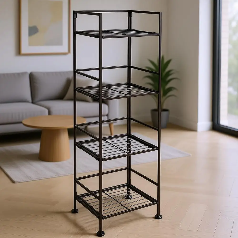 

Iron Towel Shelf, Black, 11.4L x 11.8W x 44.5H, Suitable for Bathroom