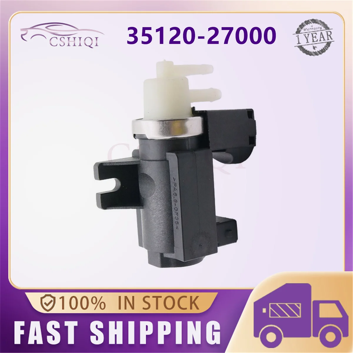 

Электромагнитный клапан преобразователя давления наддува турбины 35120-27000 (3512027000) для Hyundai Starex H1 / Kia Sorento 03-09