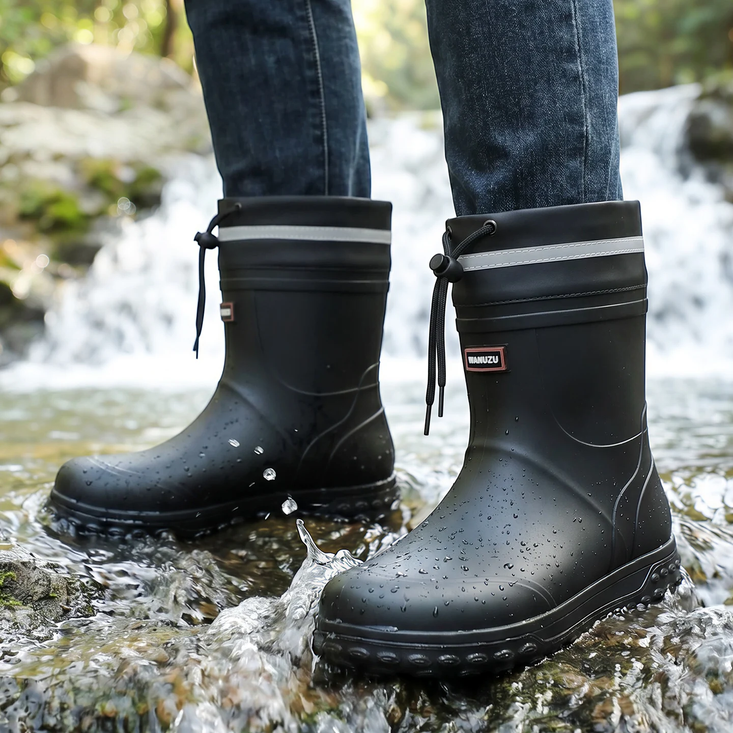 Sepatu Bot Hujan Khusus Pemanc - Fishing Boots ulasan dan harga