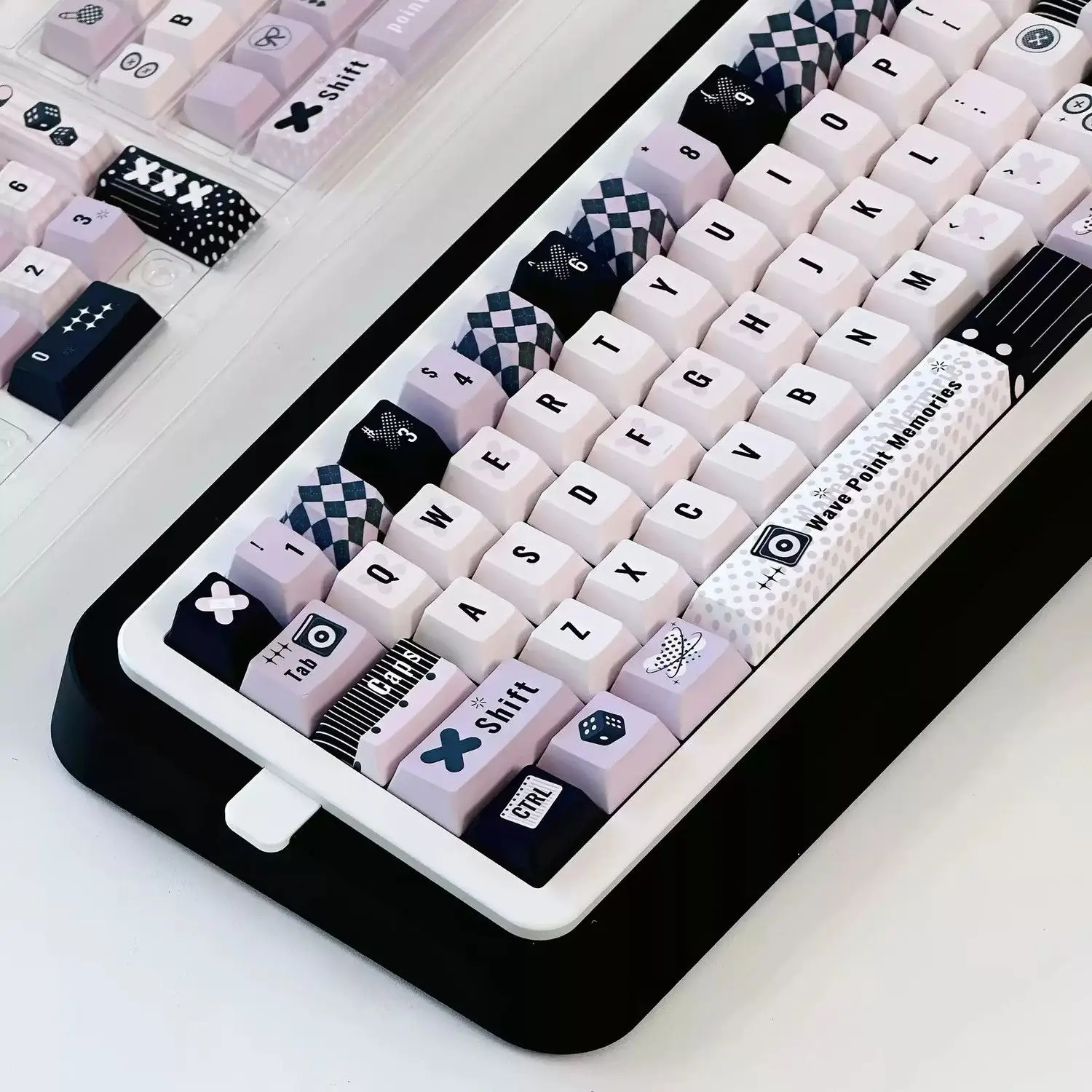 Memory keycaps Original height PBT material Hot increase appearance Personality creative cartoon keycaps