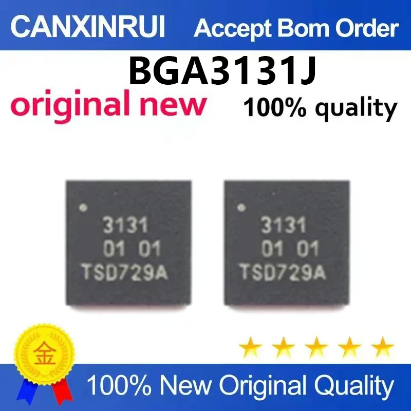 （5pcs-100pcs）NXP's new imported BGA3131J silk screen 3131 QFN20 RF amplifier chip