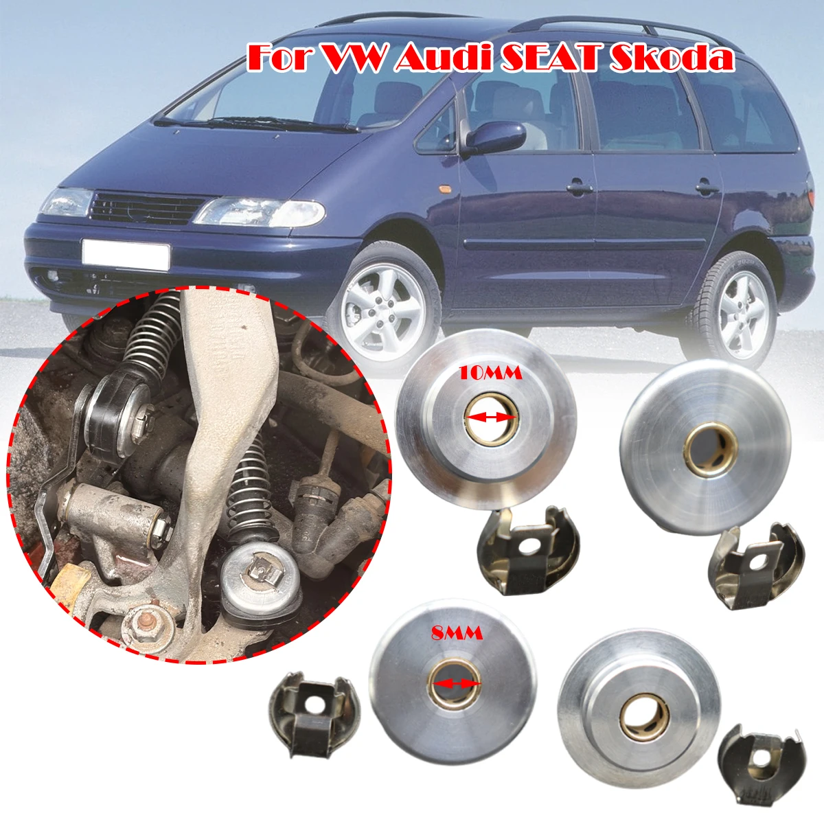 

Manual Gear Shift Cable End Rod Linkage Gearbox Shifter Selector lever Pivot Bushing Lock Washer Repair For VW Audi SEAT Skoda