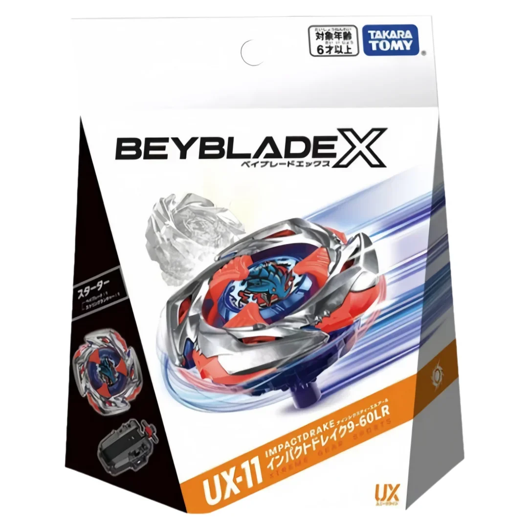 Takara Tomy véritable beyscollector X UX-11 démarreur ImpactDrake 9-60LR Original avec une boîte