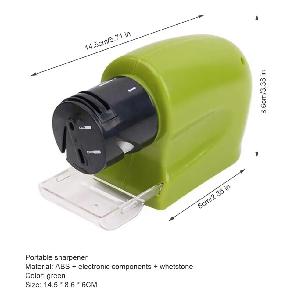 Kitchen Electric Knife Sharpener Multifunctional Knives Scissors Sharpener Motorized High-Speed Sharpening Sistem Rotating Tool