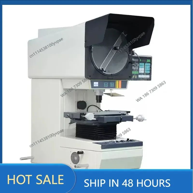 positive image projector high precision digital optical measurement projector lathe processing inspection
