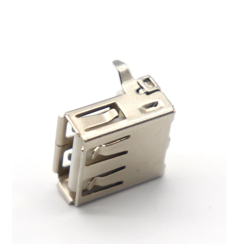 【30-10PCS】USB 2.0 Type A Female Jack Port 4Pin DIP Soldering Connector PCB Socket USB-A Type