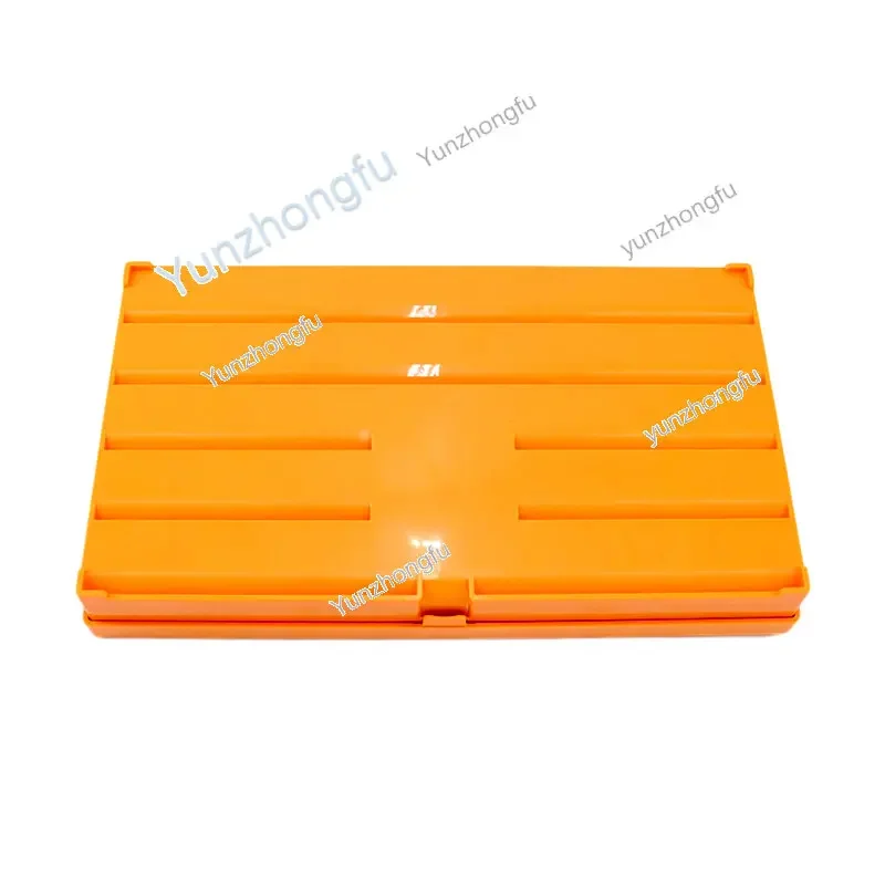 Industrial X-Ray Flaw Detection Type Box Nondestructive Testing Plastic Storage Letters and Numbers Special Red Orange NDT