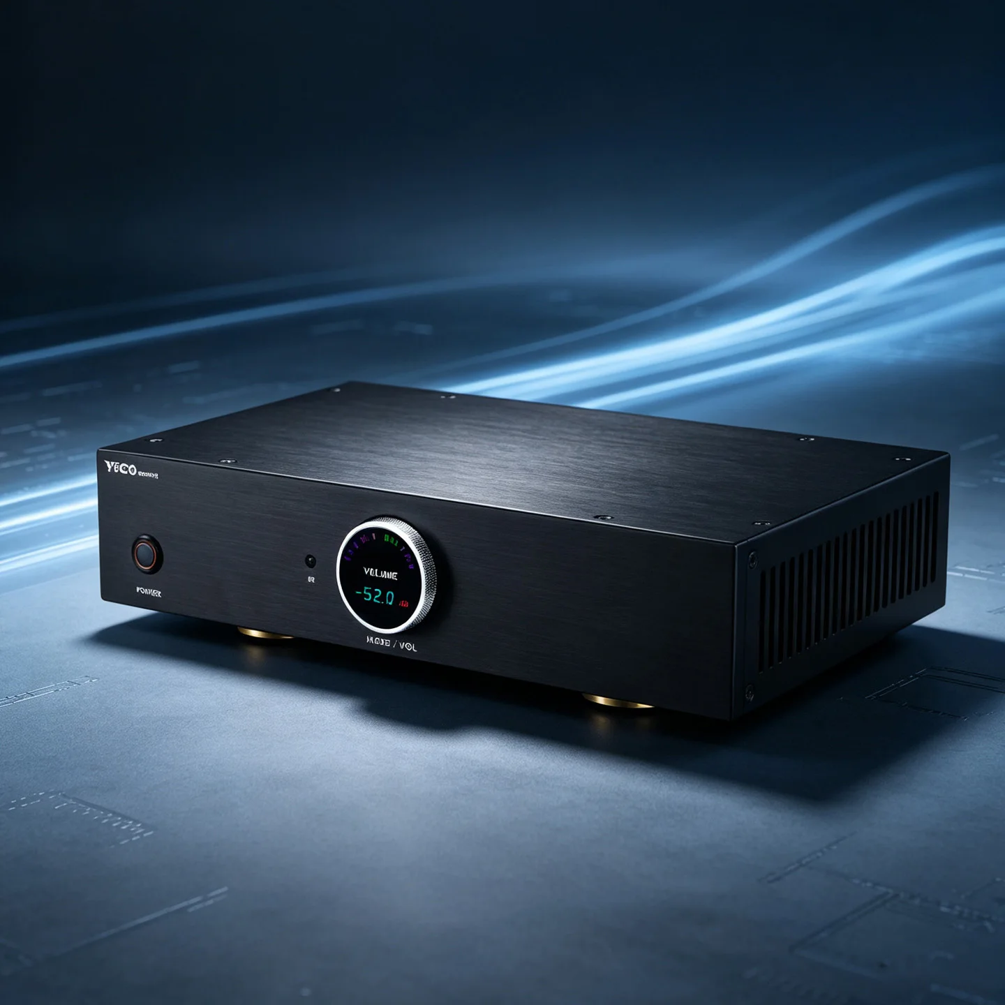 YJCO HIFI Power Amplifier LM3886 68W×2 Bluetooth 5.4 QCC3084 LDAC USB PCM 24bit96K RCA XLR AUX  Audio Amp LM386 PRO