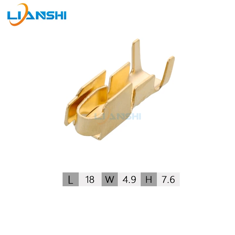 100pcs BX2152-2 Automotive circuit fuse instrument terminal, automotive and motorcycle lock core door terminal