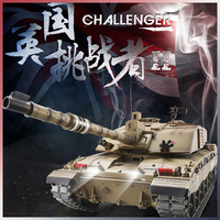 Henglong RC 3908-1 Large Multi functional Battle Tank 1:16 Full Simulation Scale Remote Controlled Tank Military Toy Model