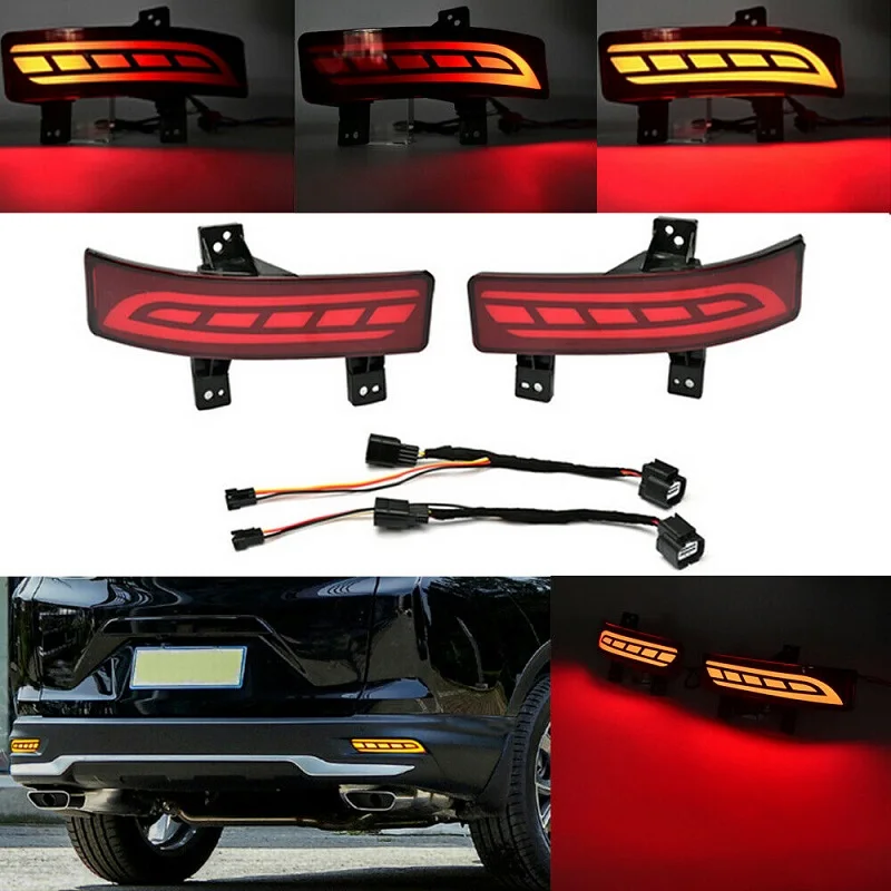 

For Honda CRV CR-V 2020 2021 LED Fog Light Rear Bumper Brake Lamp with Cable Led Lights Car Accessories