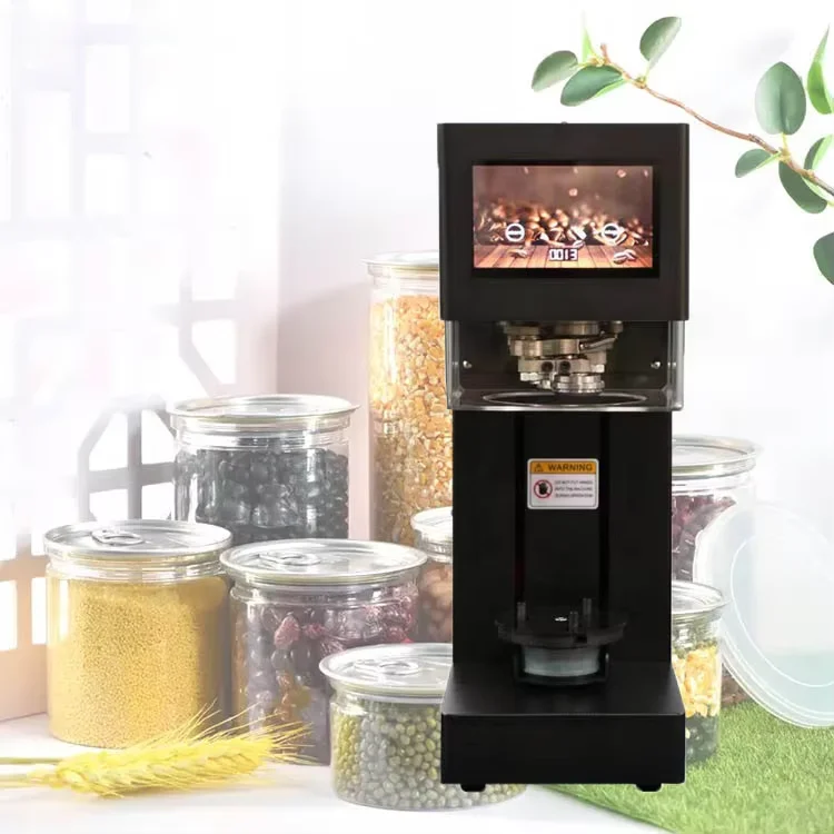 FGJ-100D-25 Automatische Intelligente Kan Sluitmachine Basis Multifunctionele Drank Kan Frisdrank Fles Sluitmachine