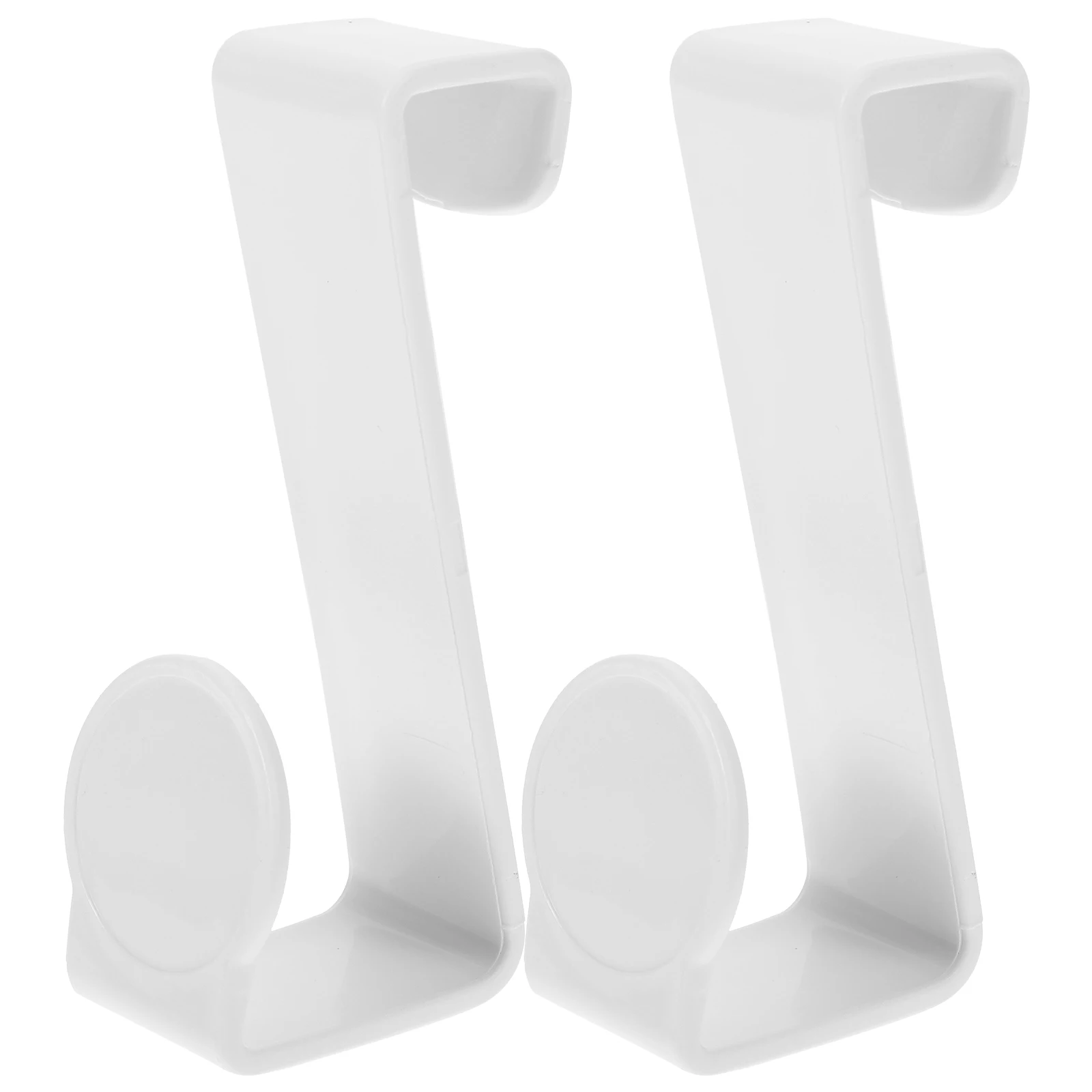 

2pcs Z Shape Toilet Hooks White Bathroom Accessories Storage Home Decor Plastic Hanging Potty Hook For Tank Adjustable Easy