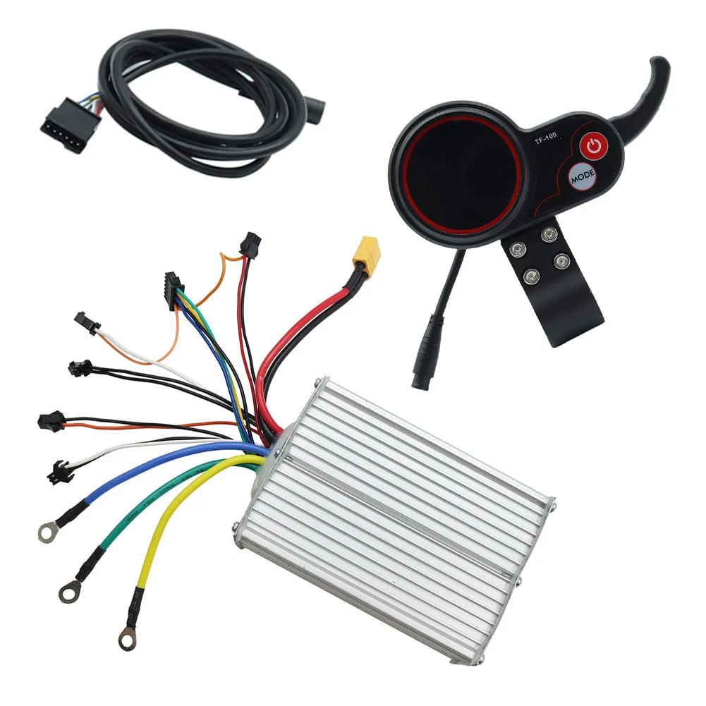 

48V 30A Controller Ebike Display Kit Metal Material Practical To Use 10 Inch Electric Scooter Ebike Upgrade For Ebike