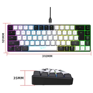 8 Main sales white keyboard RGB - №3