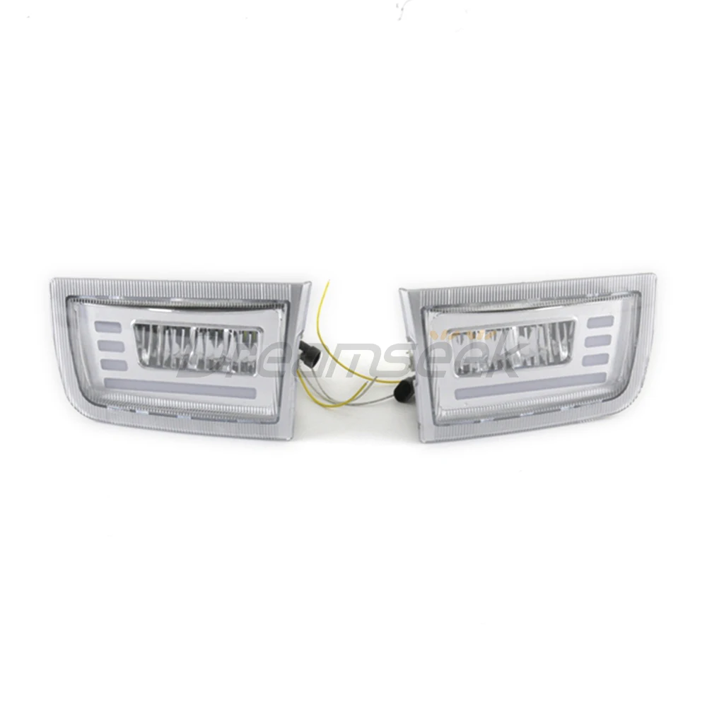 LED DRL for Toyota Land Cruiser Prado J90 LC90 1996-2002 Car Daytime Running Light Fog Lamp Turn Signal Daylight Driving Blinker