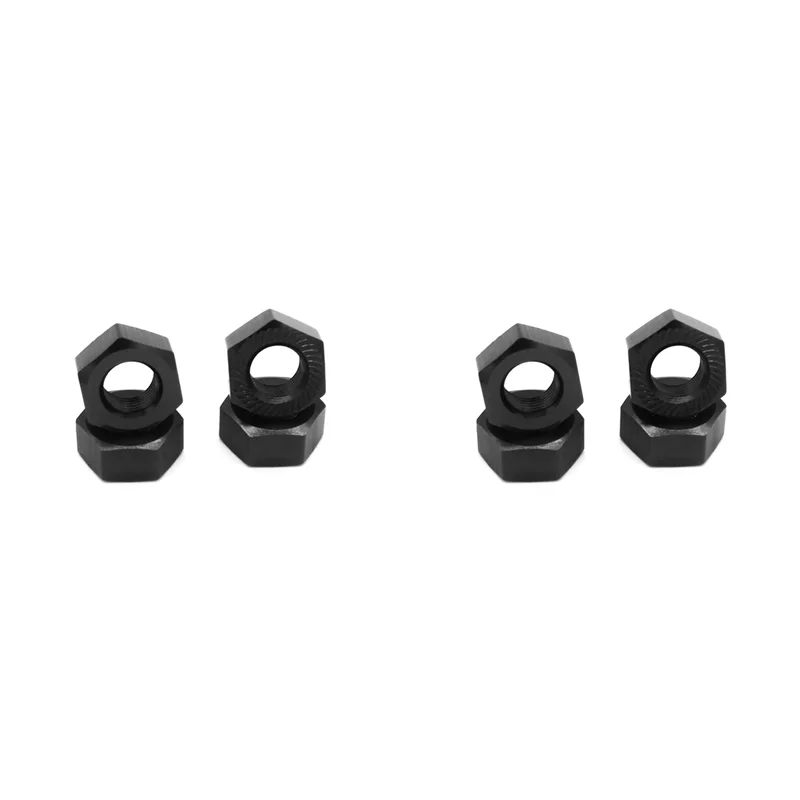 YSUN-8Pcs 17Mm M10 โลหะล้อ Hex Nut NT002 สําหรับ JLB Racing CHEETAH 11101 21101 J3 ความเร็ว 1/10 RC รถอะไหล่อัพเกรด