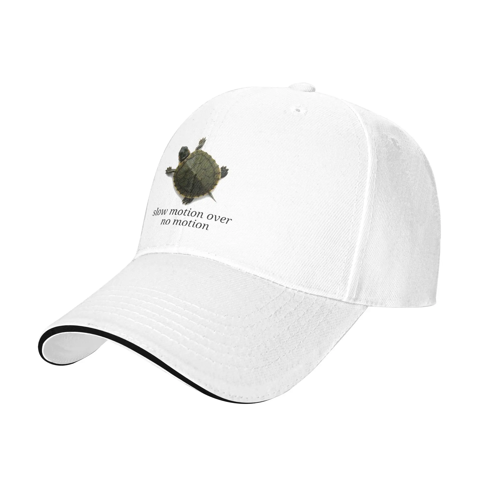 Slow motion over no motion Hat Adult Popular  Hat Trucker Worker Cap Dad Hat Adjustable Snapback Caps Baseball Cap Summer