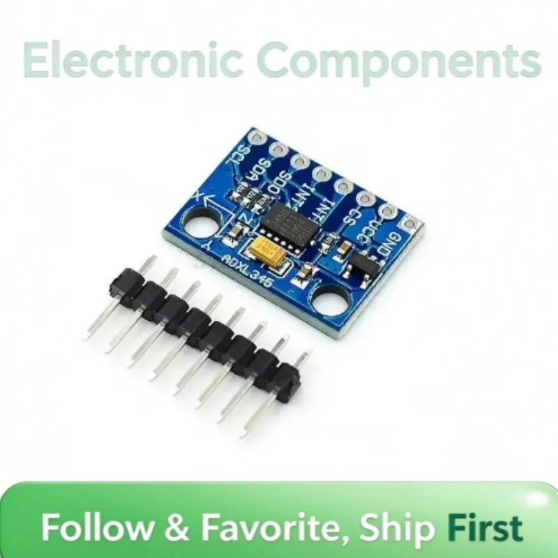 GY-291 tilt angle ADXL345 digital three-axis gravity acceleration tilt angle sensor module IIC SPI