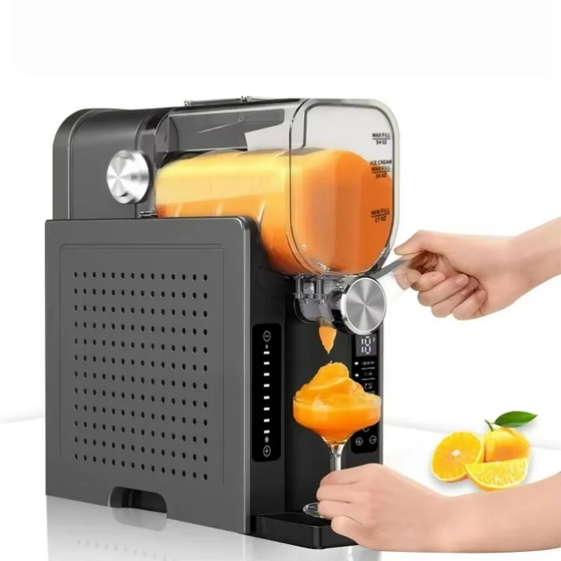 Made in China 2L Ice Cream Machine Commercial Frozen Juice Drink Maker Slushy Maker Milkshake Chilled Juice Machine