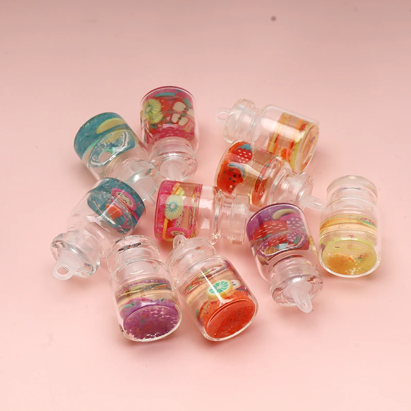 10/100PCS Transparent Decor Glass Bottle Wishing Drifting Bottle DIY Pendant Home Decoration Accessories