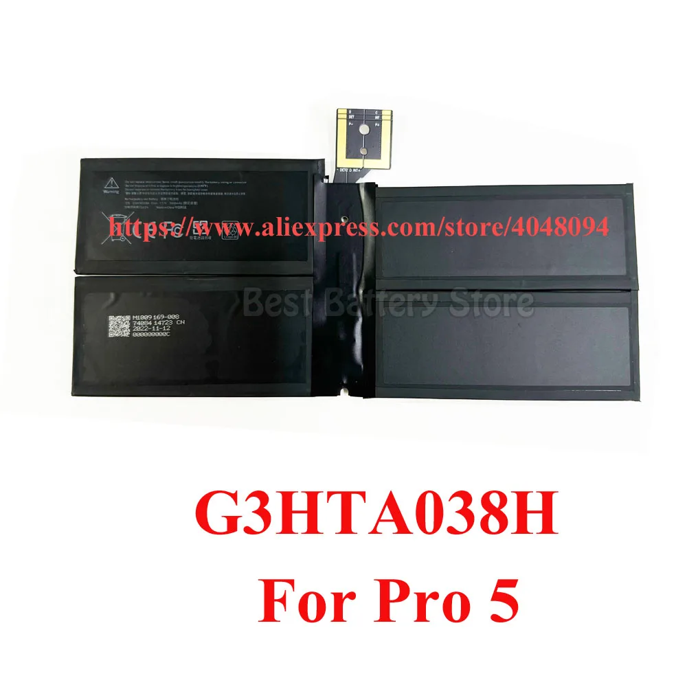 

G3HTA038H DYNM02 Laptop Battery For Microsoft Surface Pro 5 1796,Pro 6 1807 1809 12.3'' Series Tablet