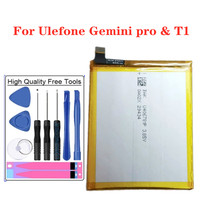 New 100% Original Battery For Ulefone Gemini Pro / T1 3680mAh Replacement Bateria Battery + Tools + Tracking Number