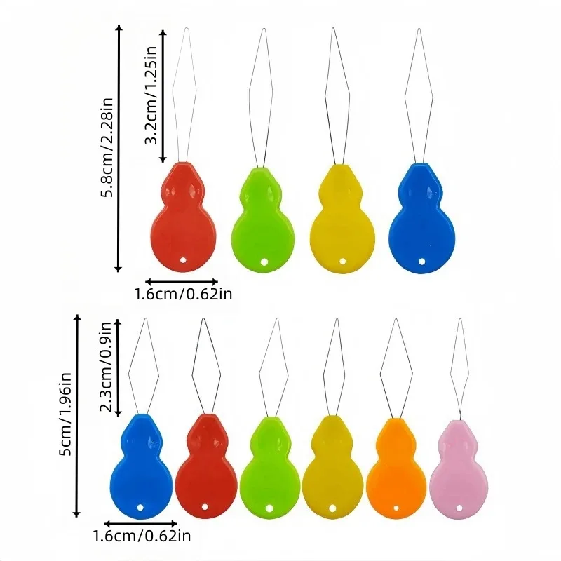 Plastic Needle Threader Elderly Guide Easy Device Thread Punch Needle DIY Sewing Tools Handmade Sewing Accessories